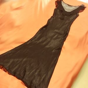 Elie Tahari Black Silk Dress size 8